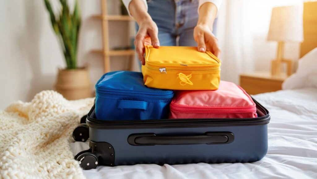 organizador de bagagem