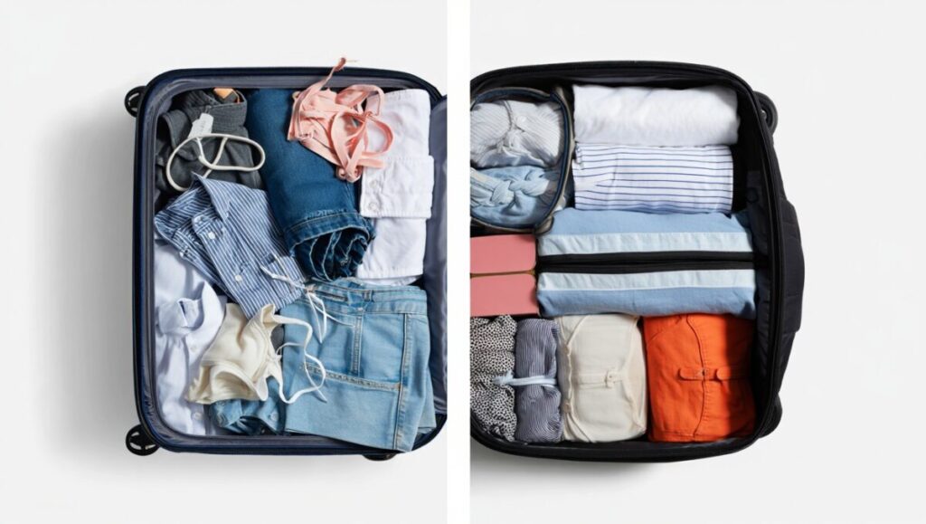 Como organizar mala de viagem 3