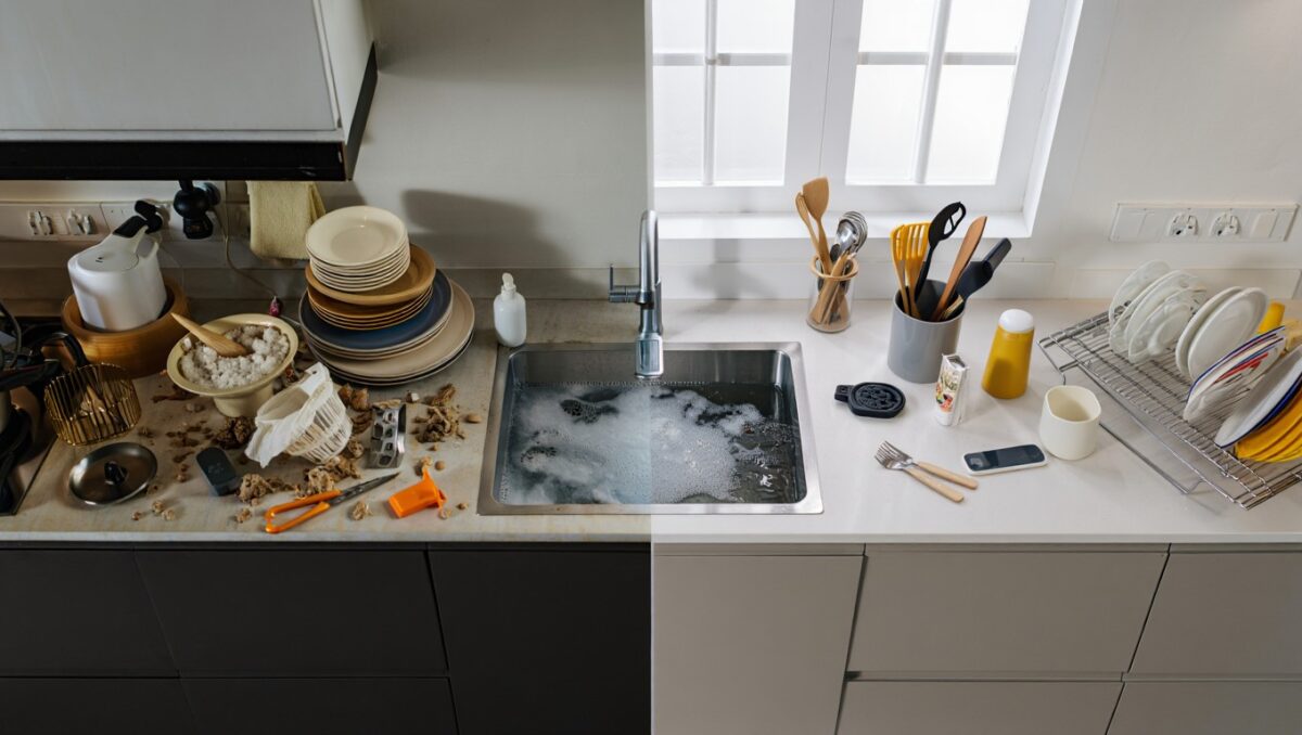 organização de cozinha