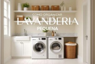 Como organizar lavanderia pequena