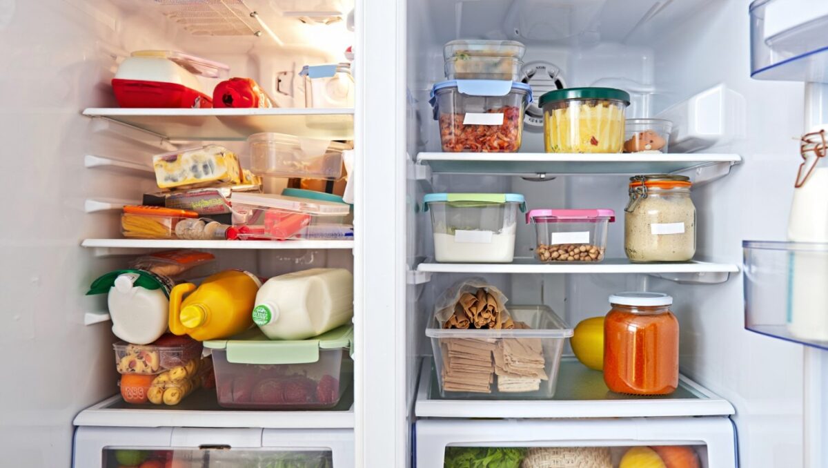 como organizar geladeira