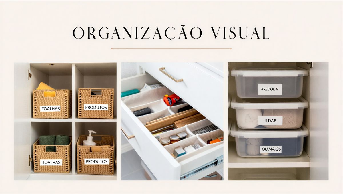 organização visual