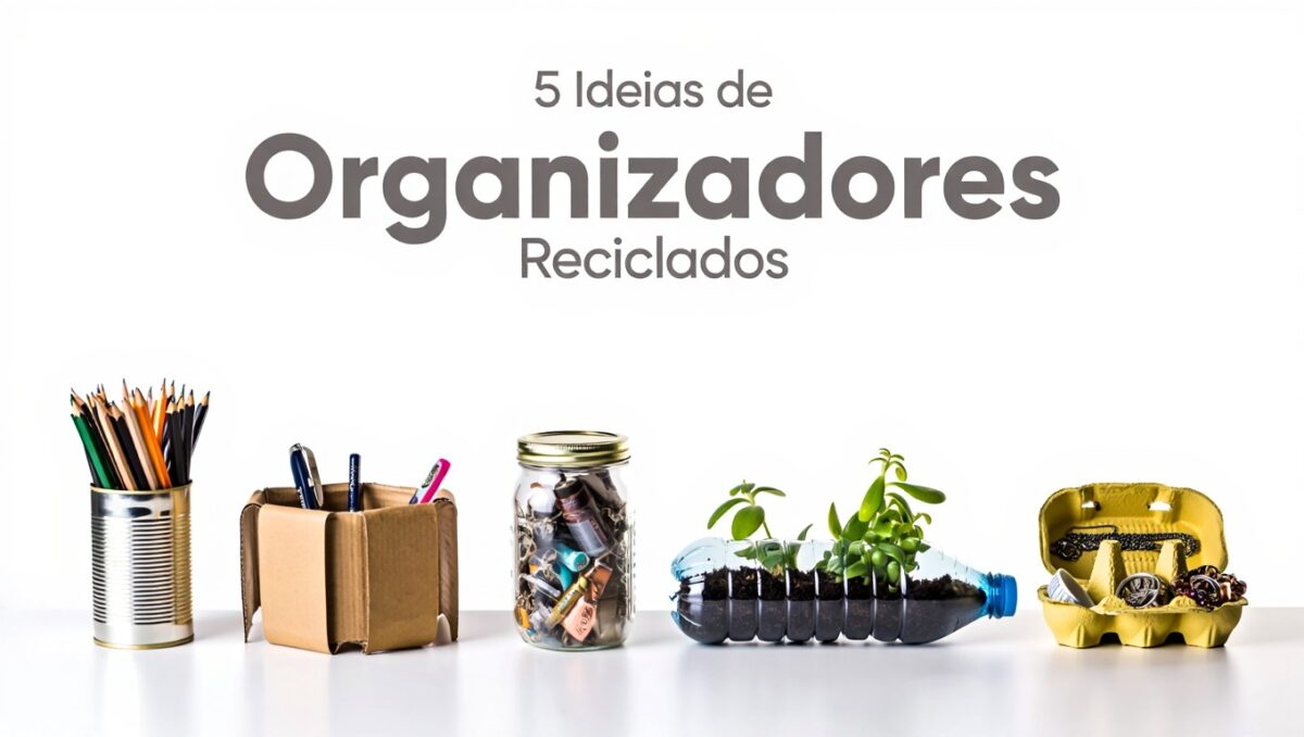 organizadores reciclados