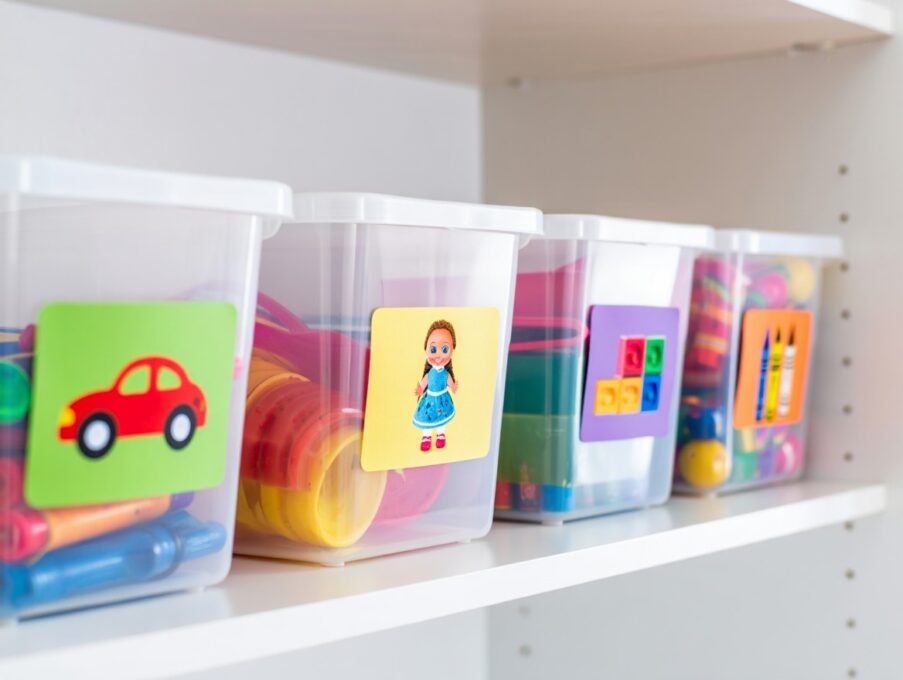 organizar brinquedos